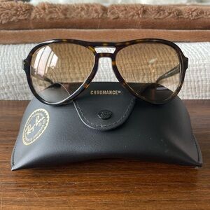 Ray-Ban Vagabond Tortoiseshell Aviator Sunglasses